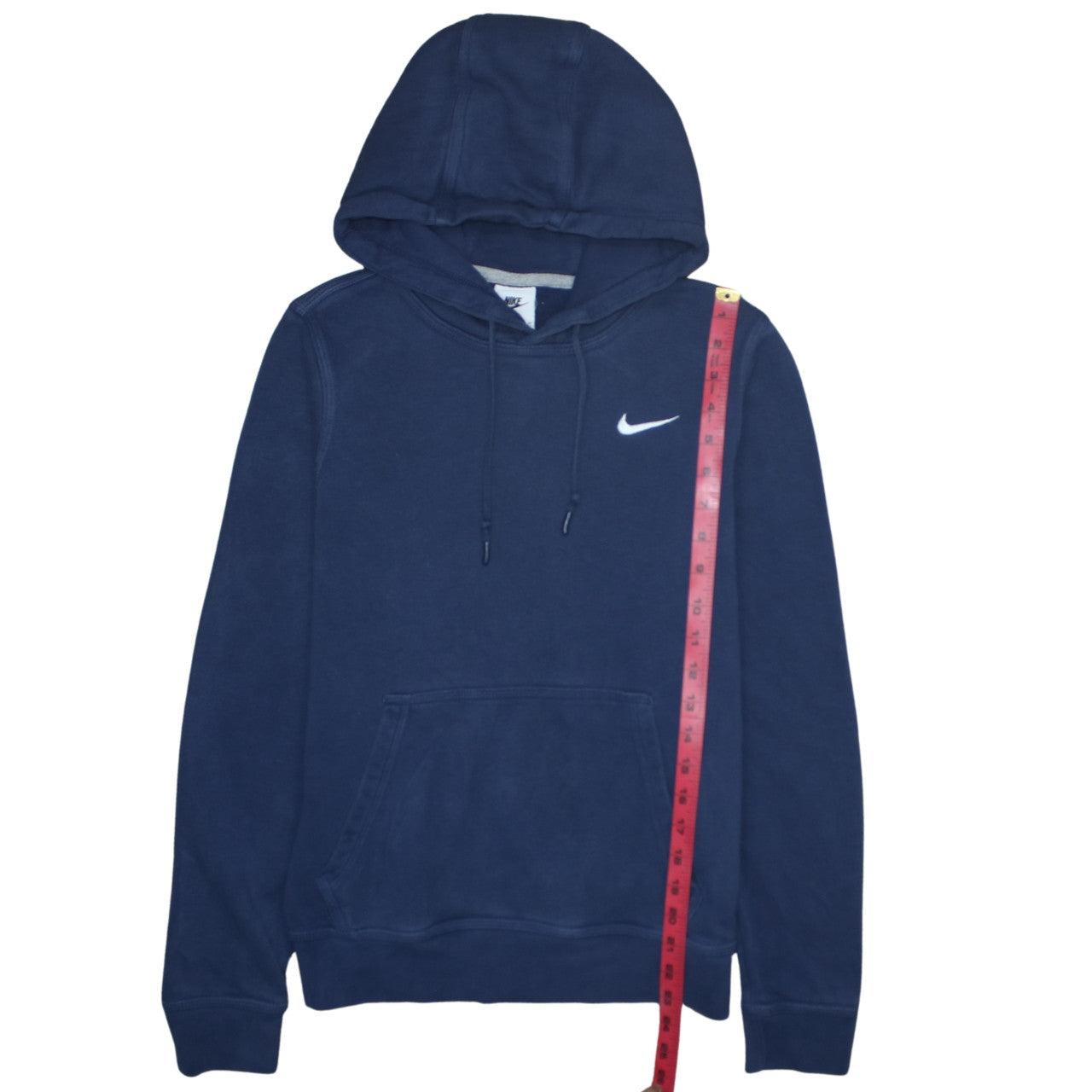 Nike Men's Blue Pullover Hoodie XS Regular Fit Fleece Sweatshirt