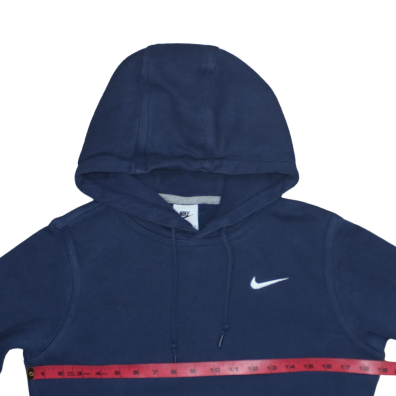 Nike Men's Blue Pullover Hoodie XS Regular Fit Fleece Sweatshirt