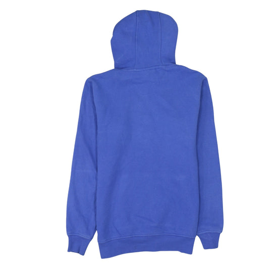 Ellesse Womens Blue Pullover Hoodie UK 10 Cotton Blend Logo Sportwear