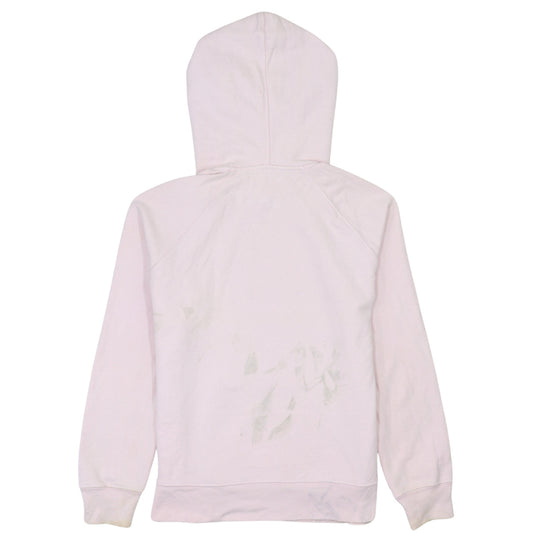 Levi's Women Pink Pullover Hoodie Small Cotton Logo Casual