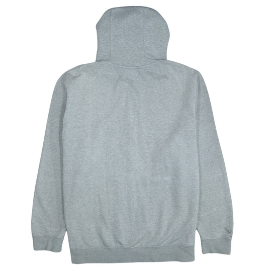 Nike Men's Grey Full Zip Hoodie XL Lightweight Sports Fleece