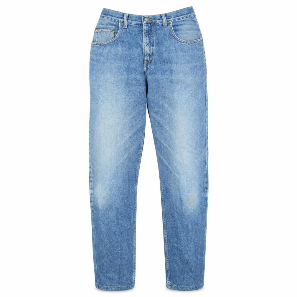 Lee Riders Men’s Blue Vintage 90s Straight Leg Denim Jeans 33x36