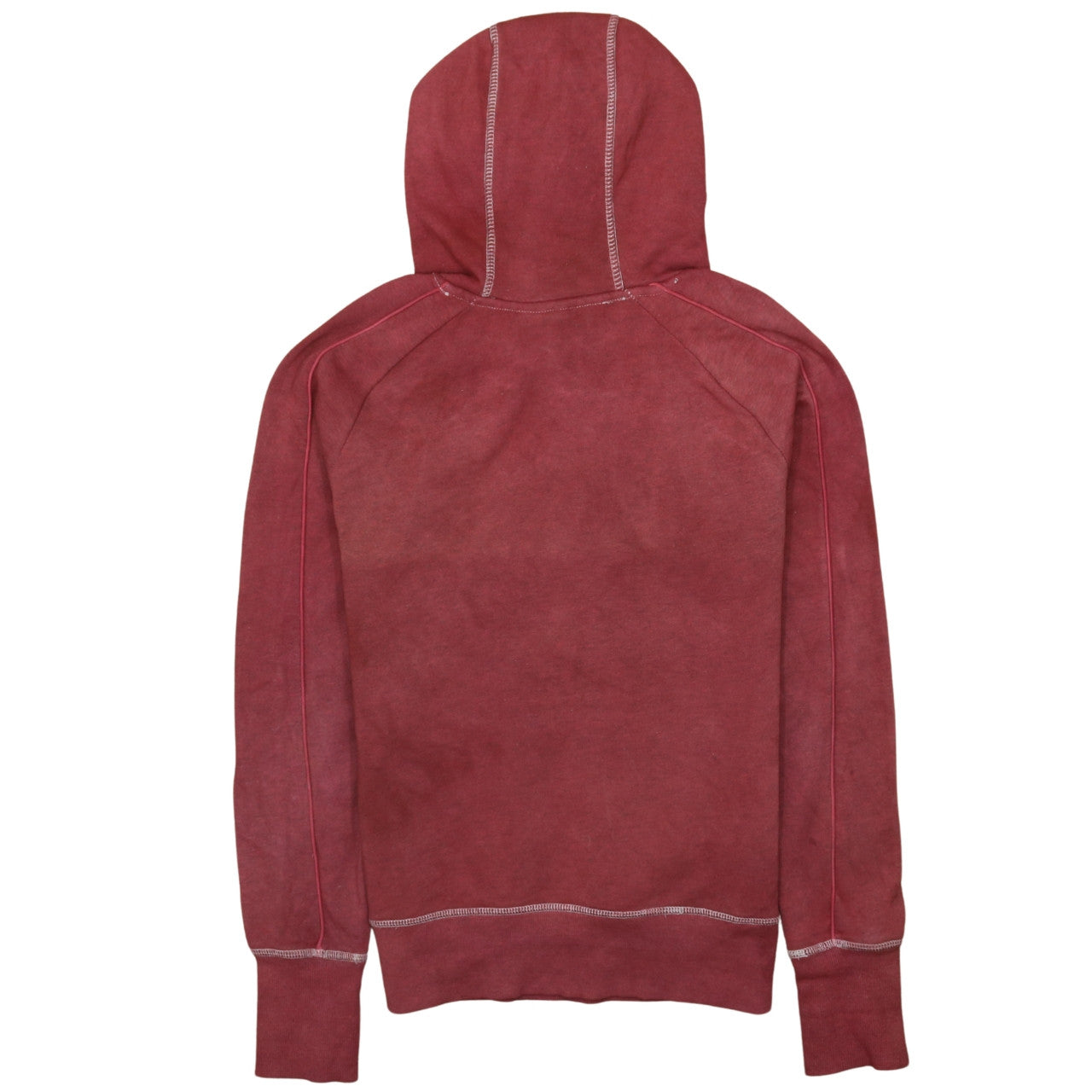 Ellesse Womens Red Hoodie Size 8 Pullover Logo Sweatshirt
