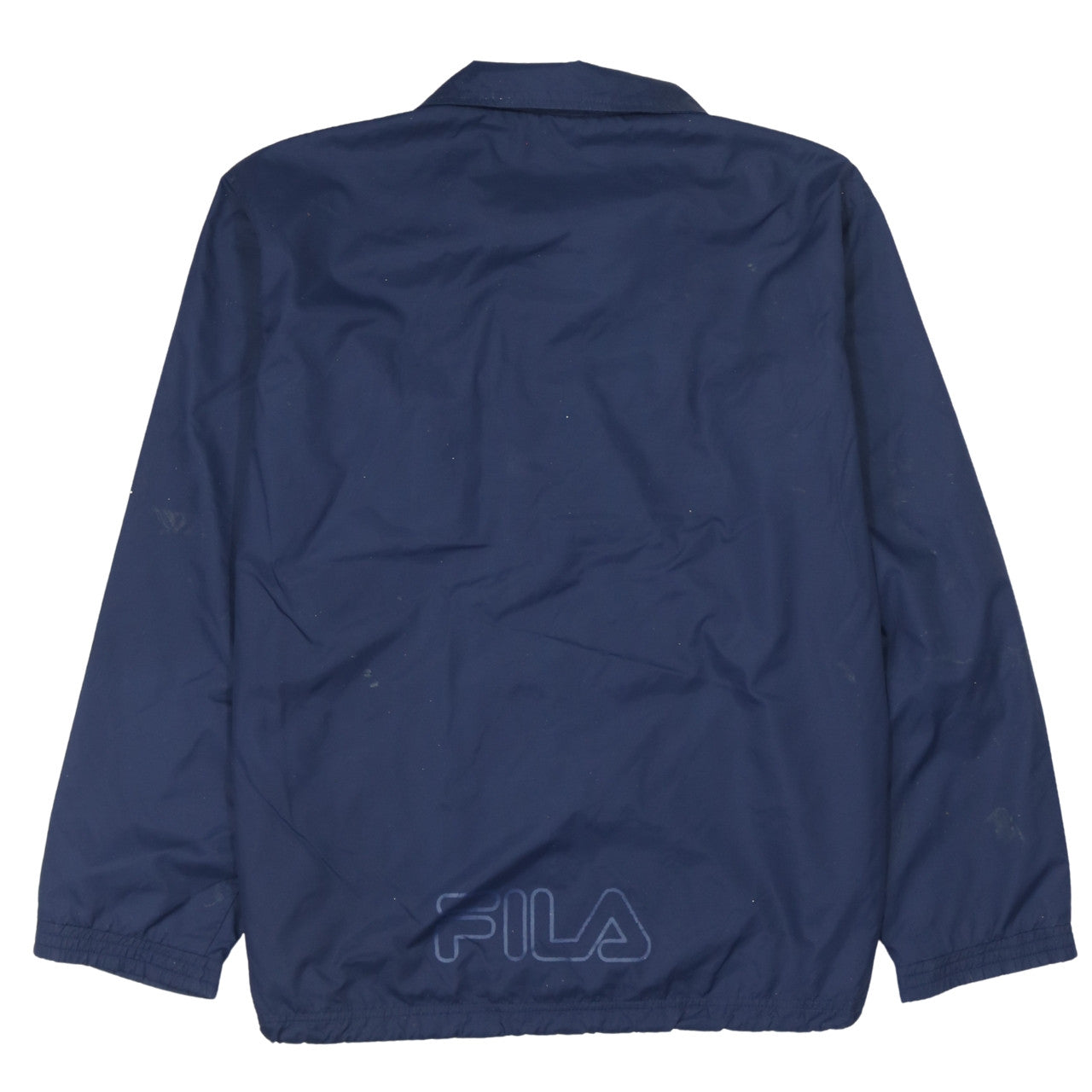 Fila Boys Blue Size 16 Windbreaker Jacket Full Zip Lightweight Sportswear
