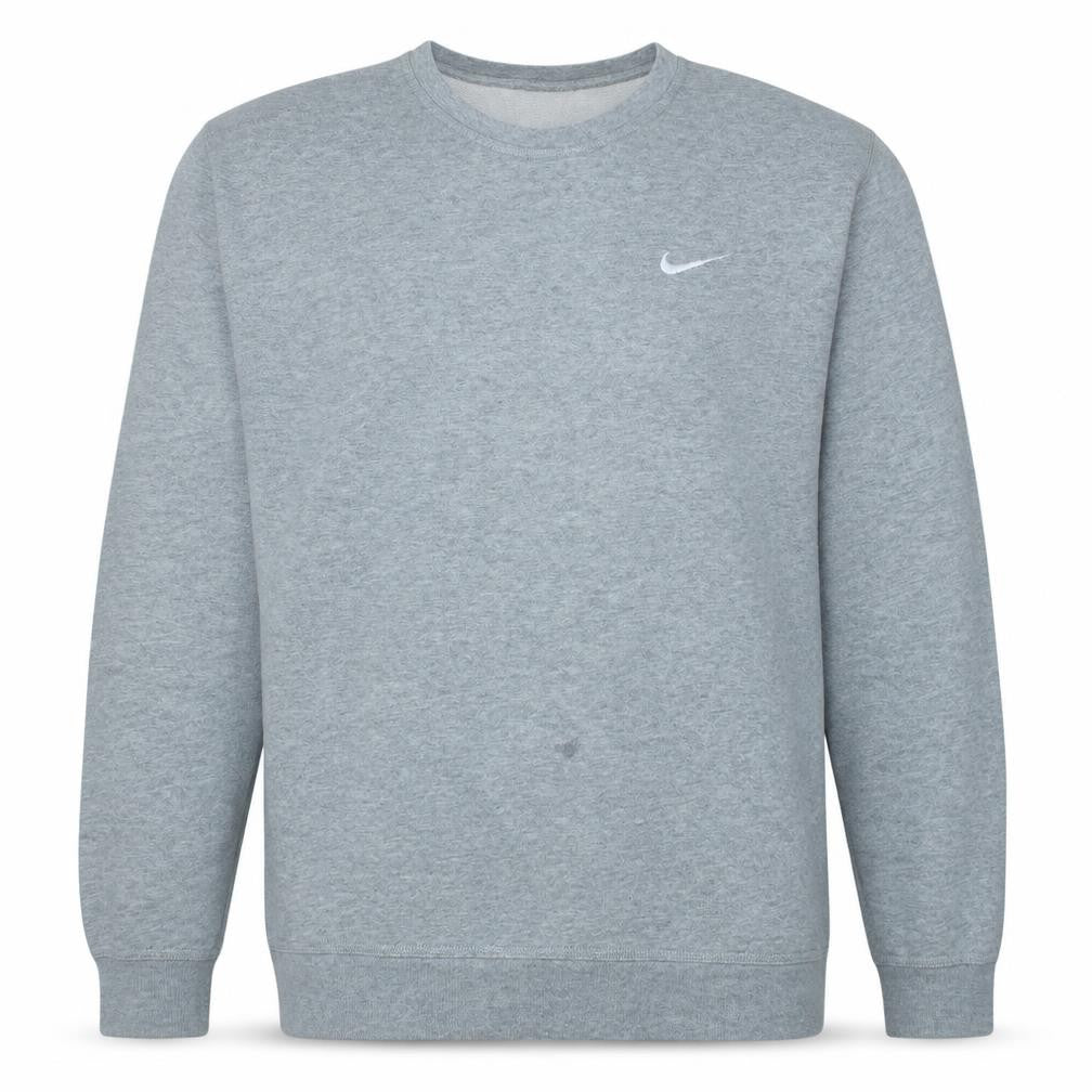 Nike Men's Grey 2XL Crew Neck Pullover Sweatshirt