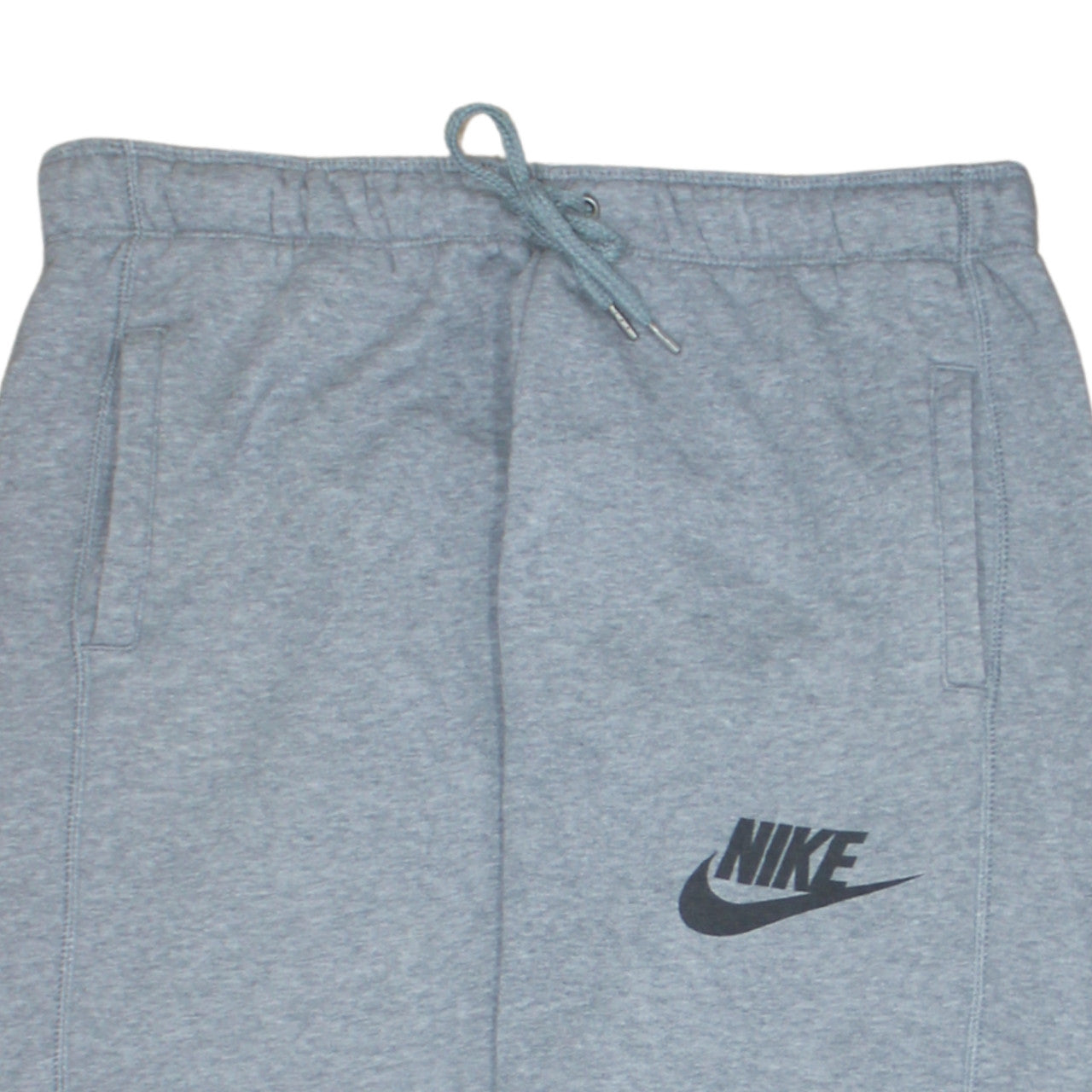 Nike Men's Grey Jogger Sweatpants M Cotton Blend Drawstring Activewear
