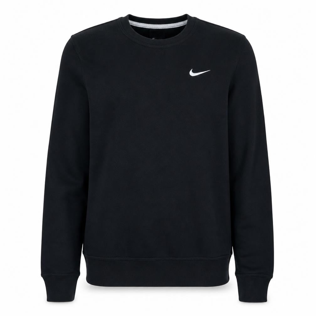 Nike Men's Black Small Crew Neck Pullover Sweatshirt