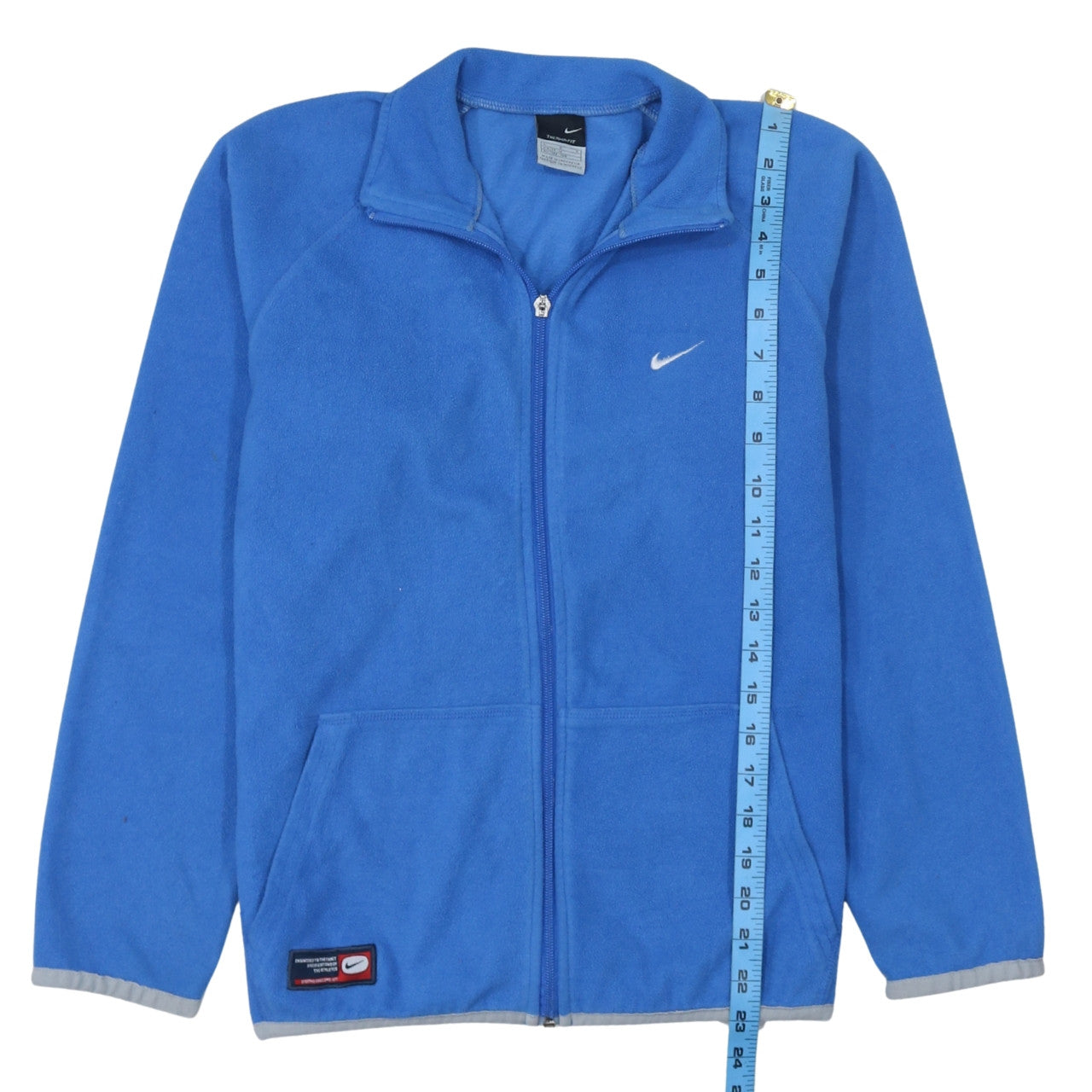 Nike Boys Blue Therma-FIT Fleece Track Jacket Size 14-15 Years