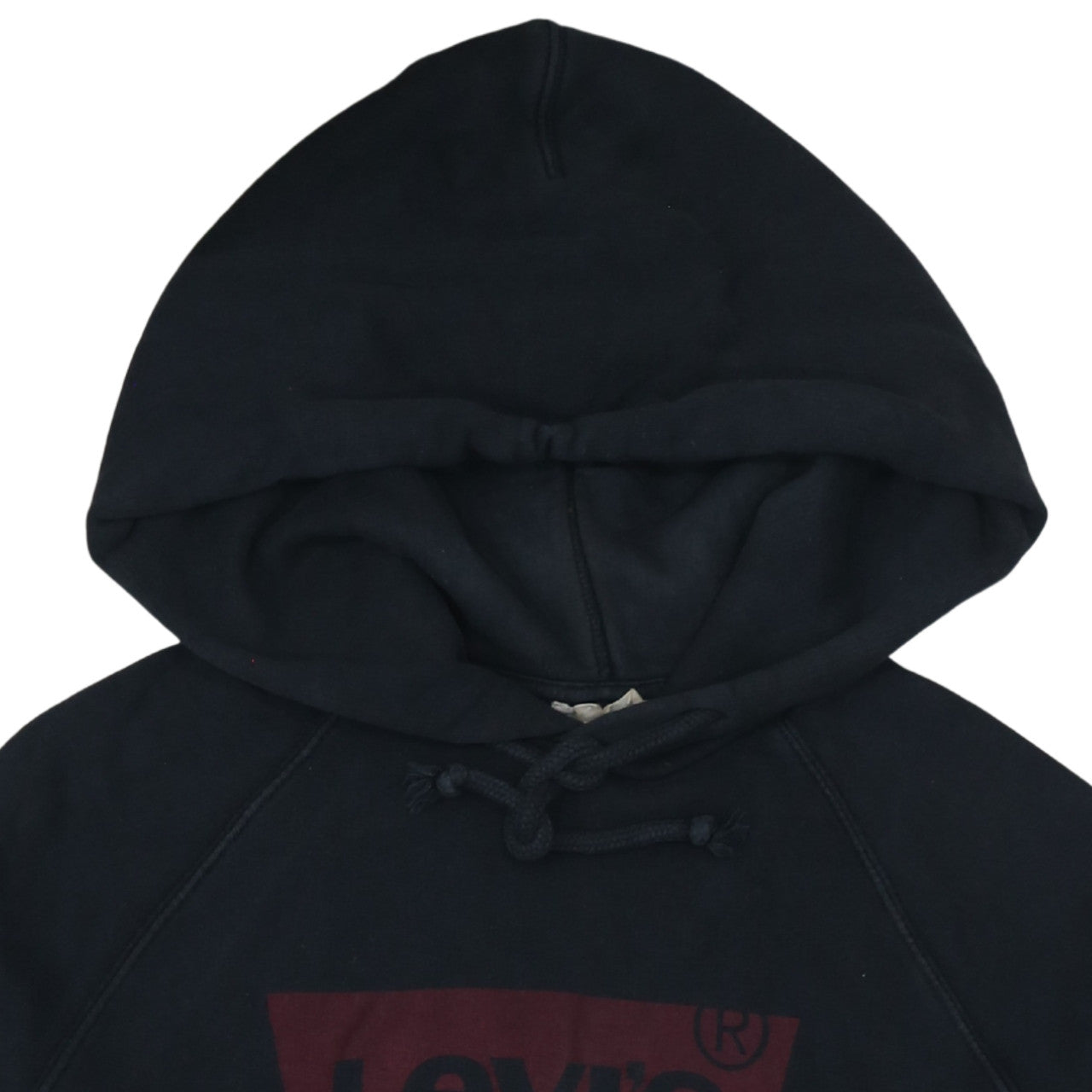 Levi's Men's Black Pullover Hoodie M Classic Logo Fleece