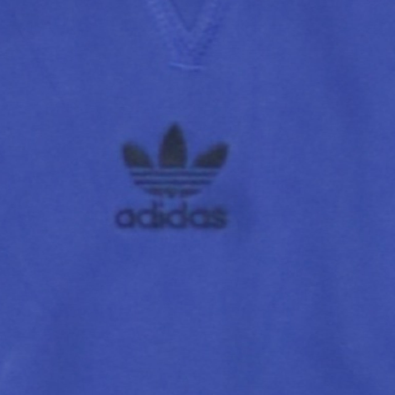 Adidas Womens Blue Crew Neck Pullover Sweatshirt UK 6 XS