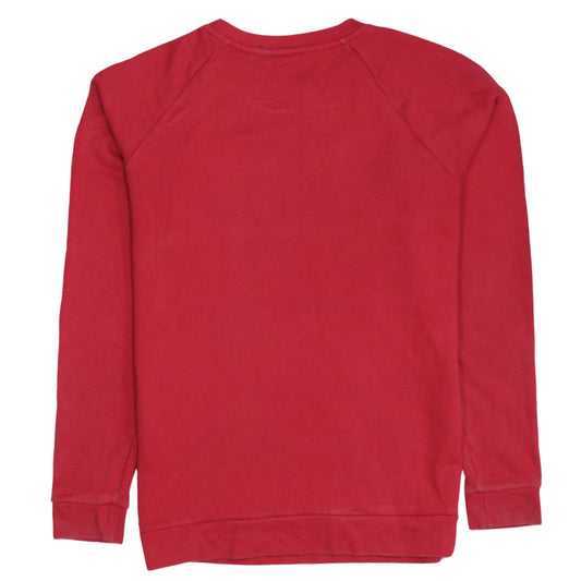 Levi's Men's Red Logo Crew Neck Pullover Sweatshirt Size S