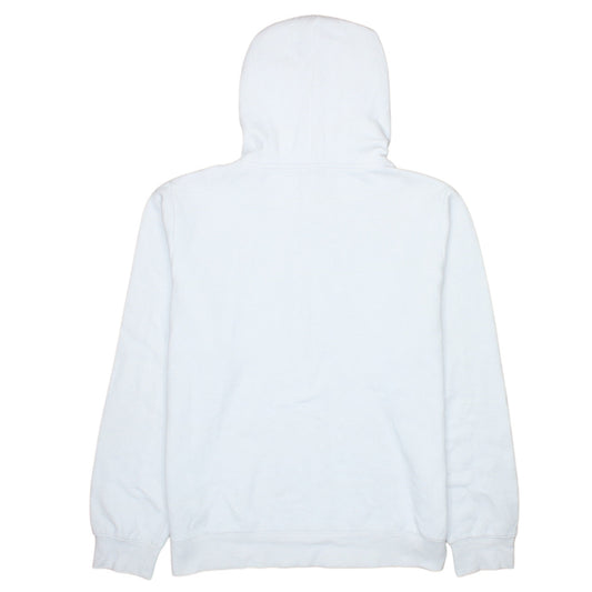 Champion Women White XL Pullover Hoodie Pink Logo Cotton Blend