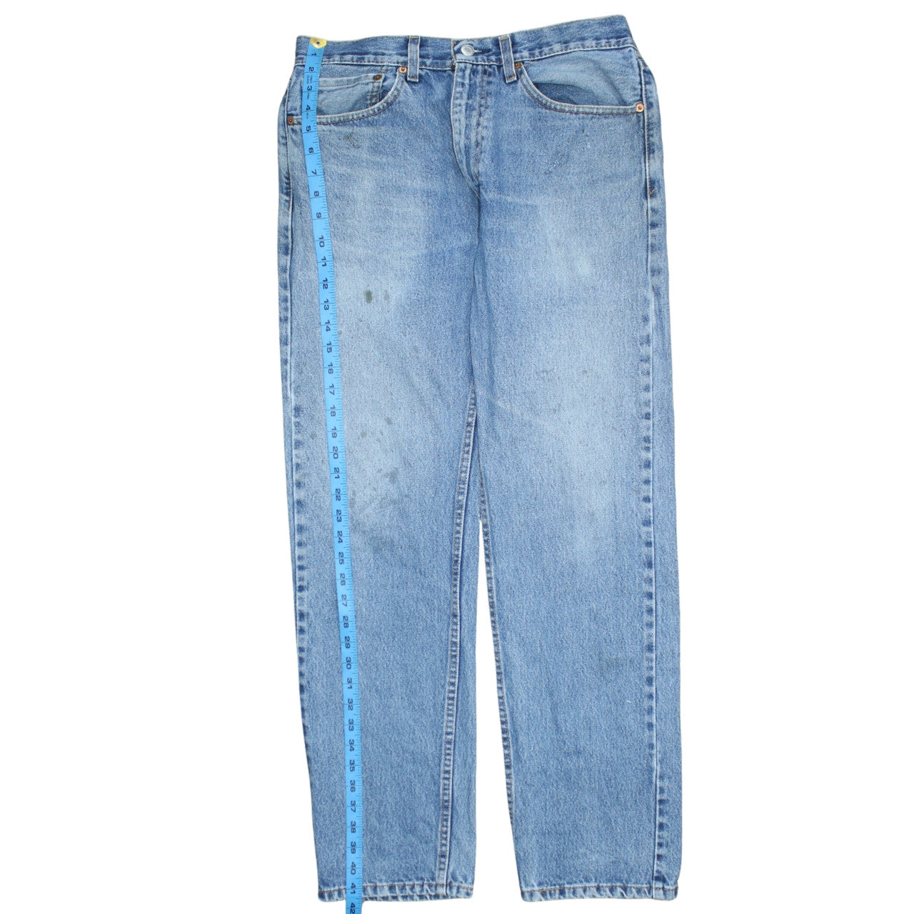 Levi's Men's Blue 36x31 Regular Fit Straight Leg Vintage Denim Jeans