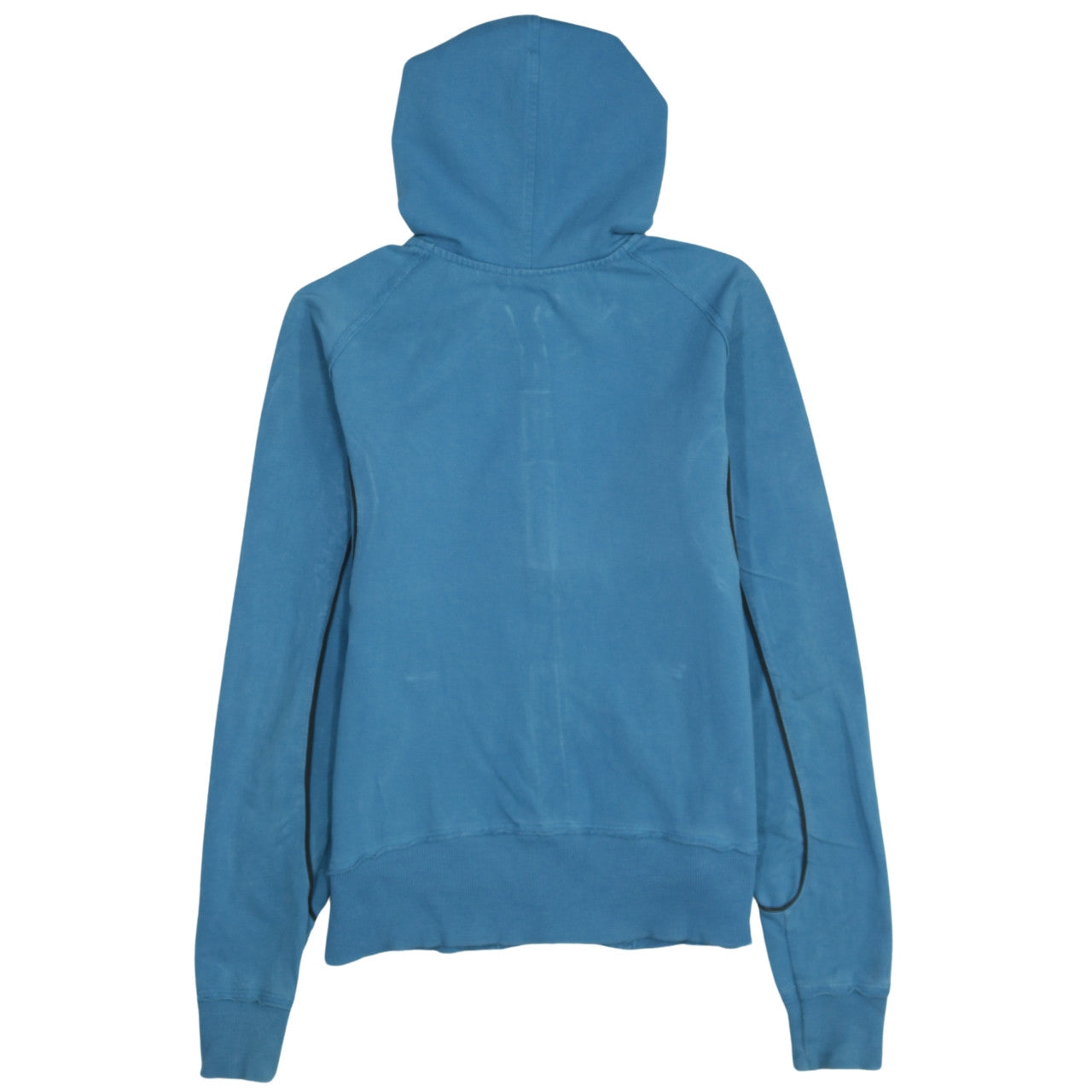 Puma Women's Blue Full Zip Hoodie Size 10 Cotton Blend