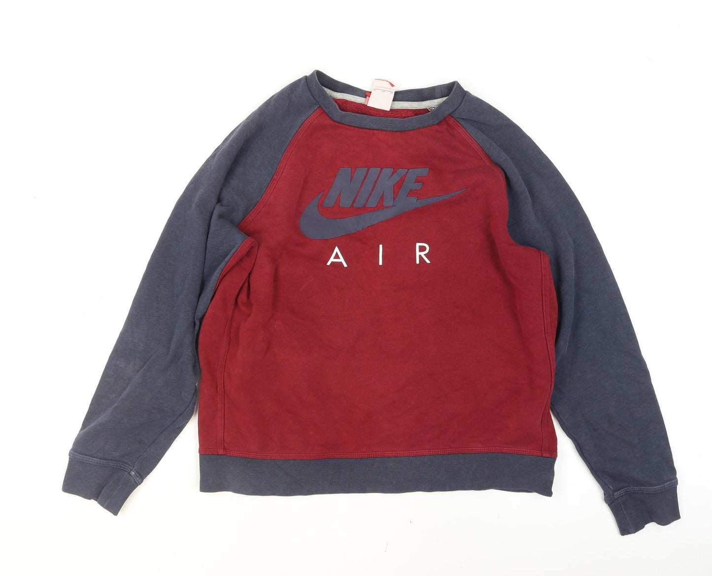 Nike Boys Multicoloured XL 13-15 Yrs Pullover Sweatshirt Crew Neck