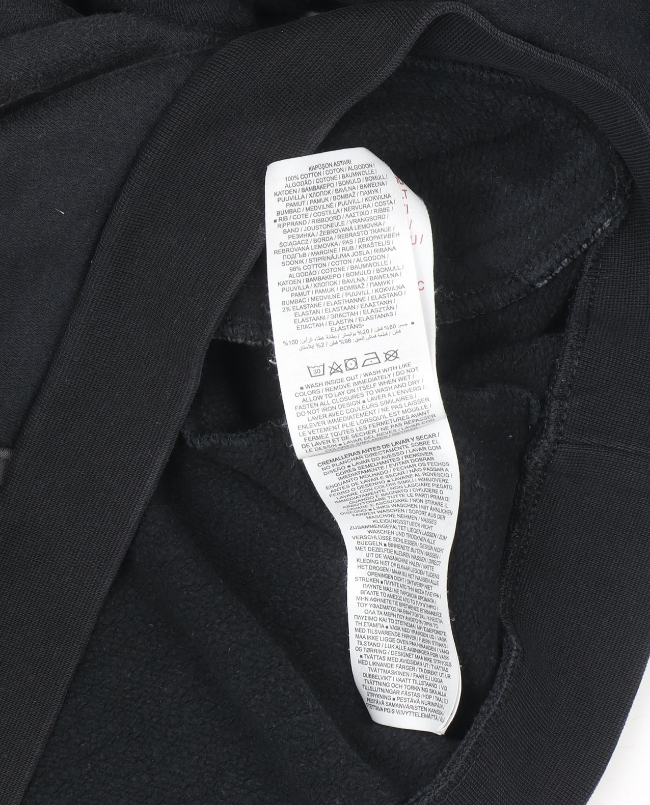Nike Air Teens Black Hoodie Pullover L Logo Graphic Fleece