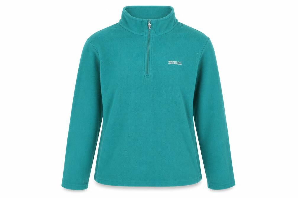 Regatta Great Outdoors Women’s Teal Fleece 1/2 Zip Sweatshirt Size 12