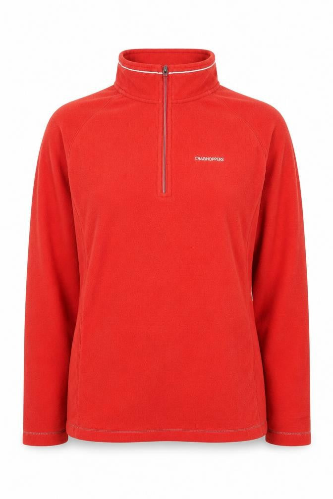 Craghoppers Women's Red Fleece Pullover Sweatshirt UK 18