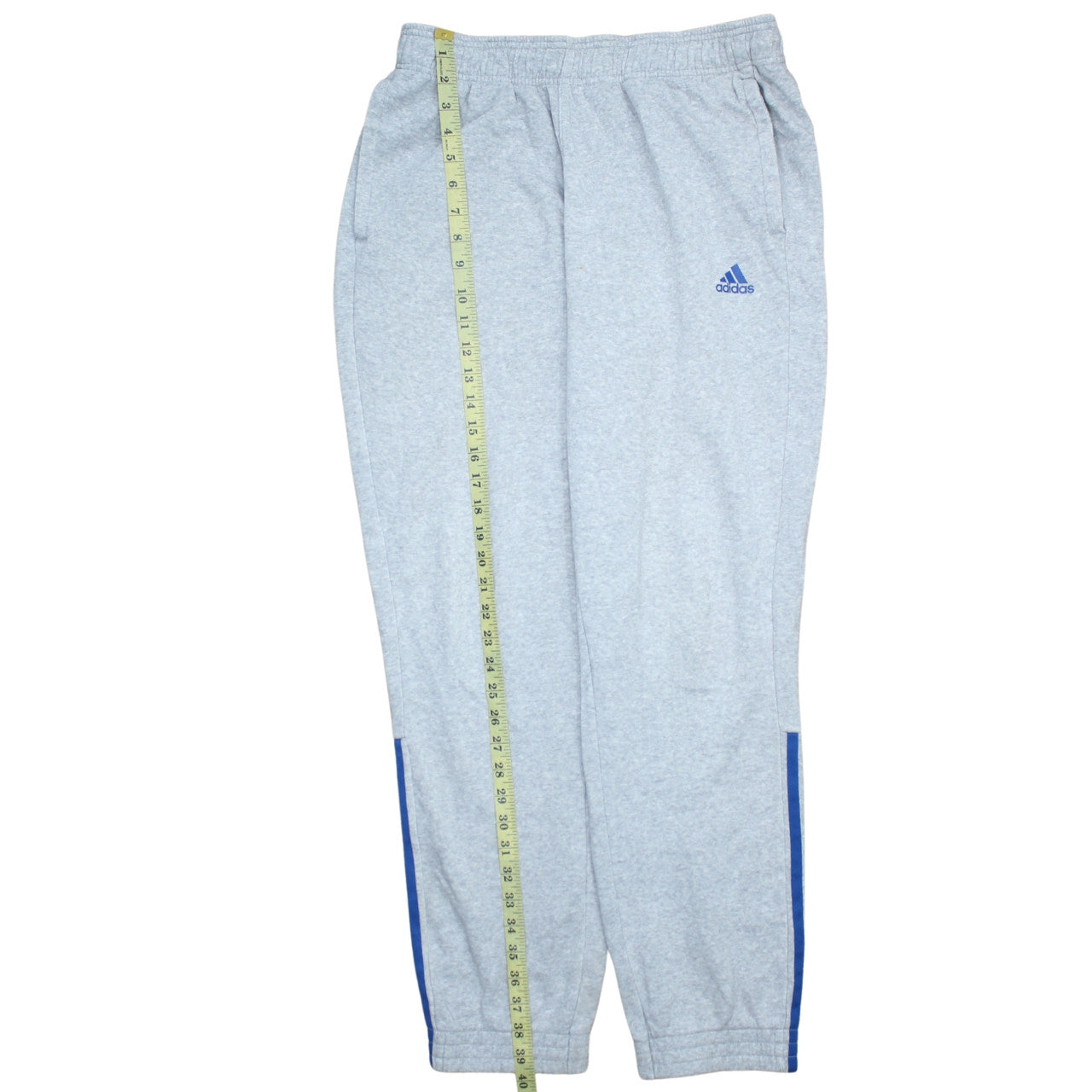 Adidas Womens Grey L Sweatpants Tapered Elastic Waist Casual Trousers