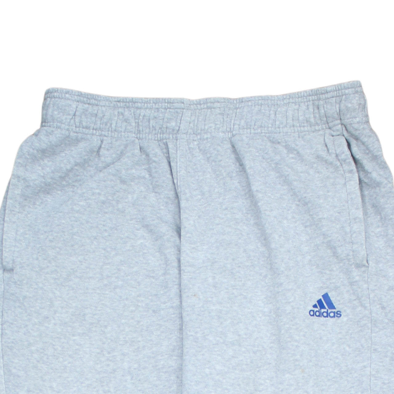 Adidas Womens Grey L Sweatpants Tapered Elastic Waist Casual Trousers