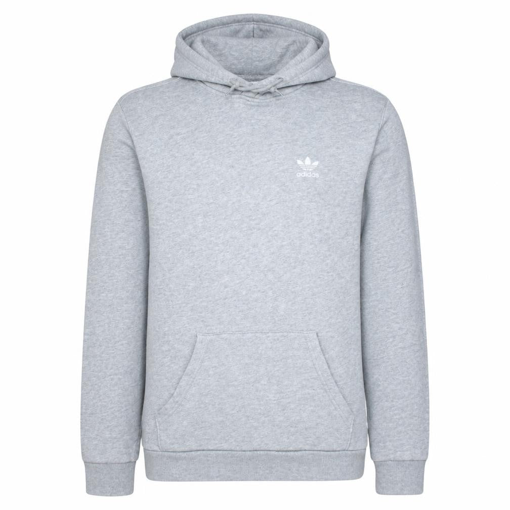 Adidas Men’s Grey Pullover Hoodie XS Regular Fit Fleece