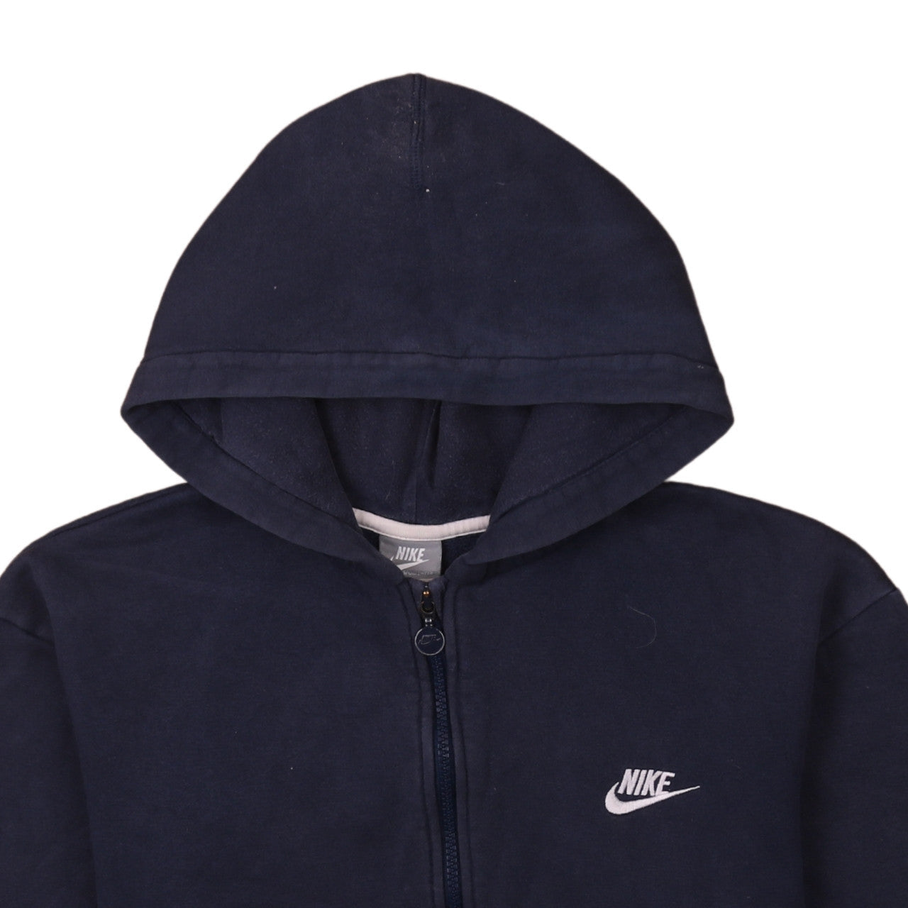 Nike Womens Navy Full Zip Hoodie XL Relaxed Fit Casual