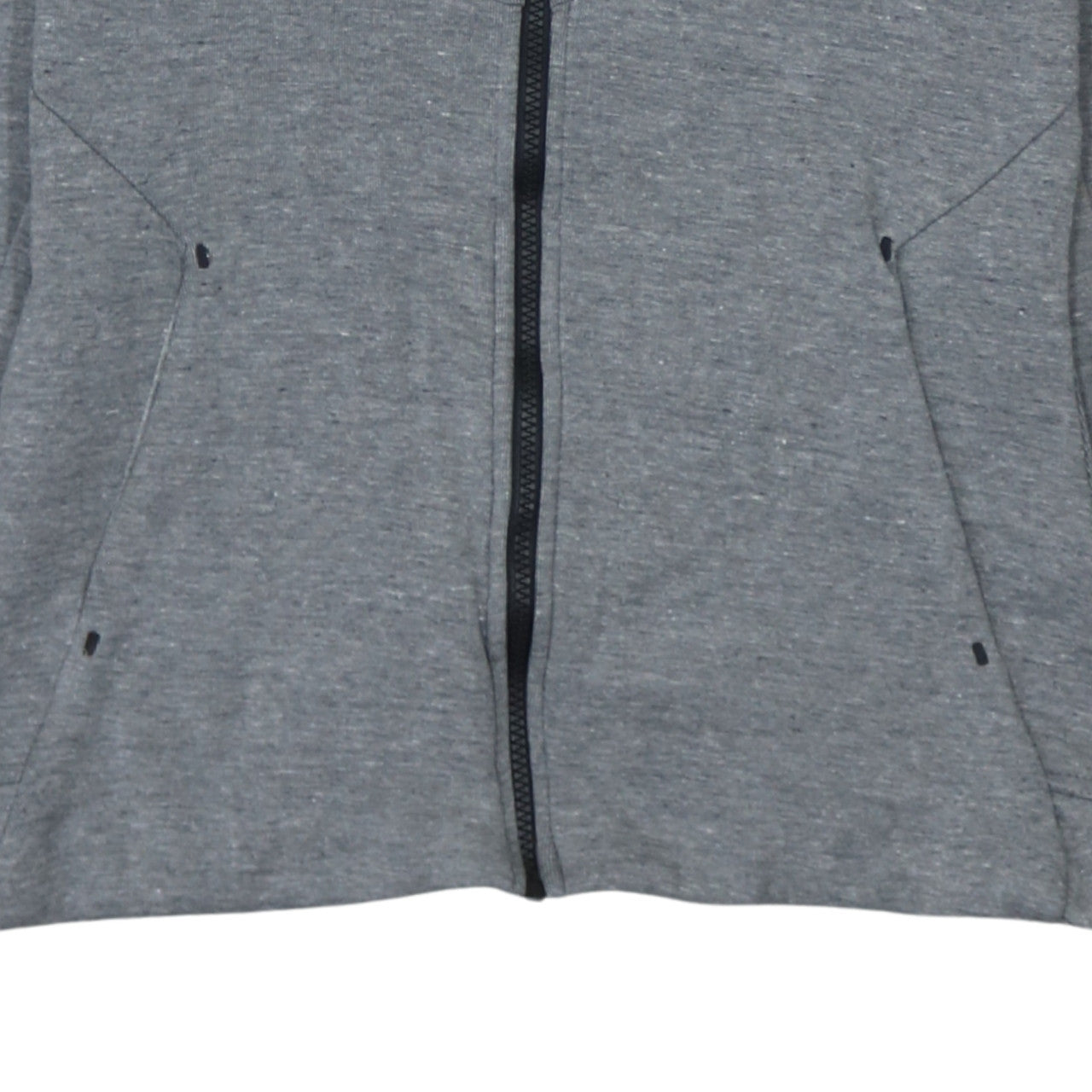 Nike Women’s Grey Full Zip Hoodie Size S Fleece Lined Sportswear