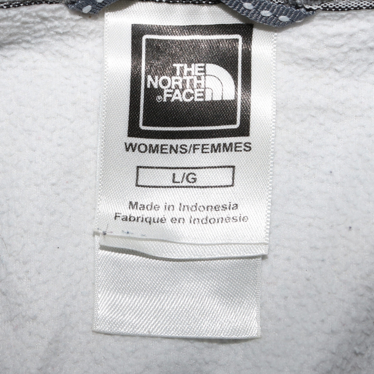 The North Face Womens Beige Fleece Pullover Sweatshirt Size L