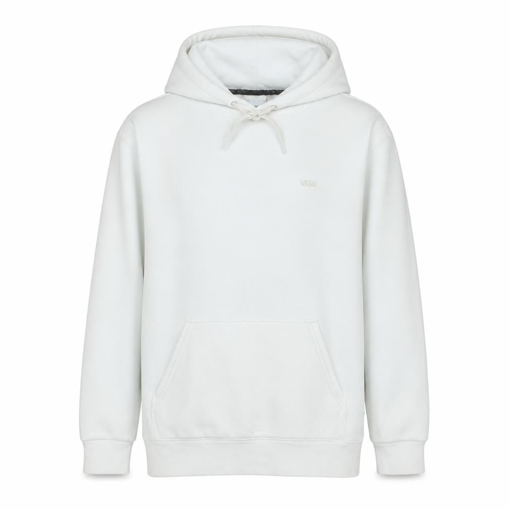 Vans Men’s White Small Pullover Hoodie ComfyCush Fleece Sweatshirt