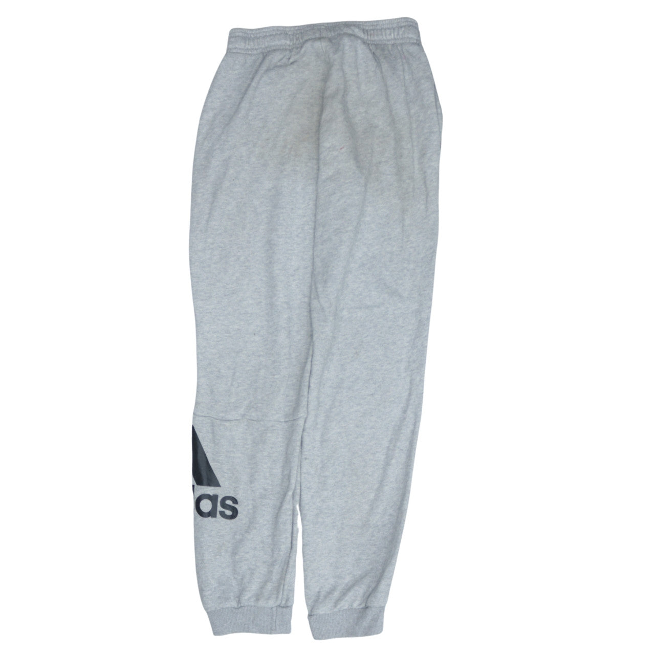 Adidas Boys Grey Jogger Sweatpants 11-12 Years Elastic Waist Activewear