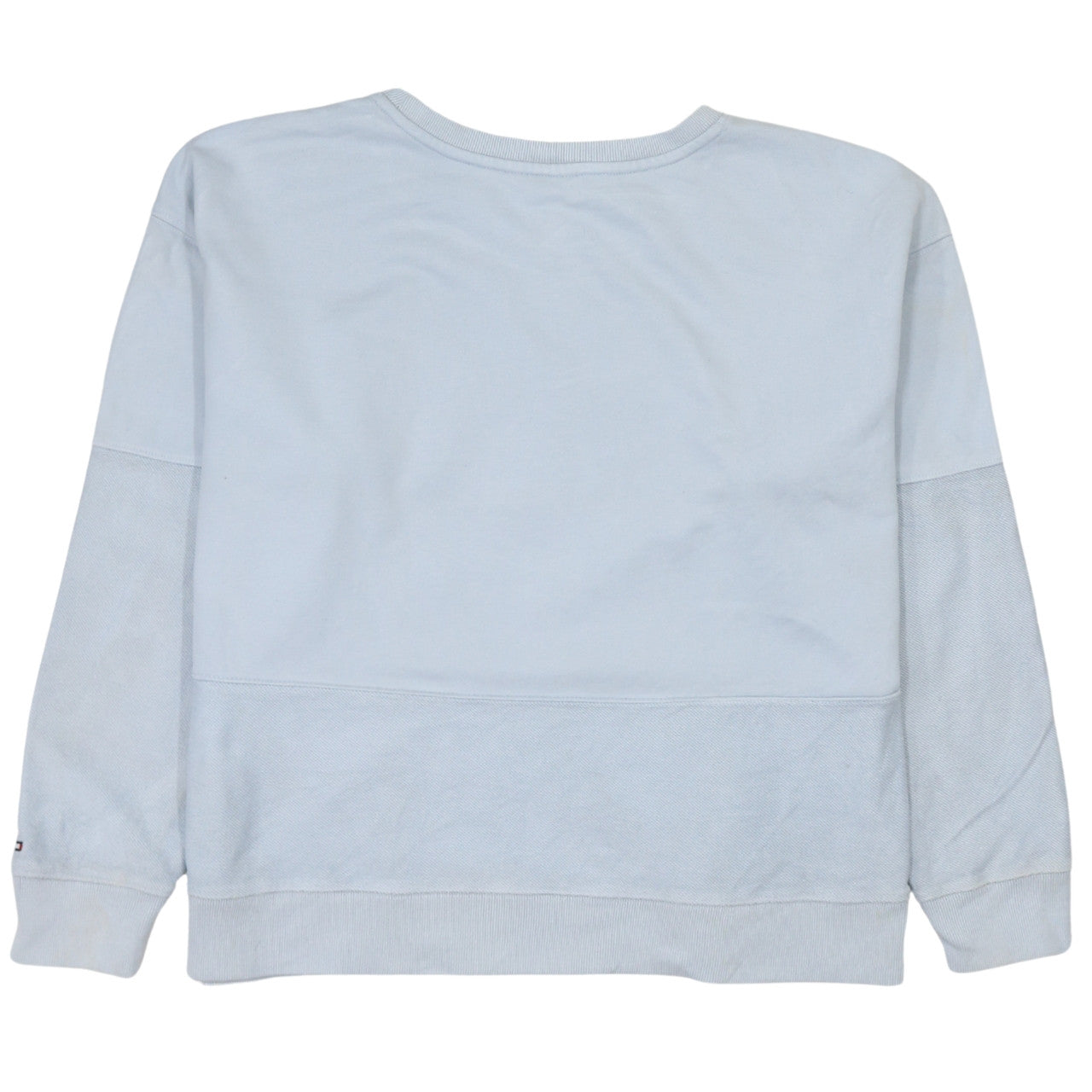 Tommy Hilfiger Men's Grey Embroidered Logo Sweatshirt L Pullover