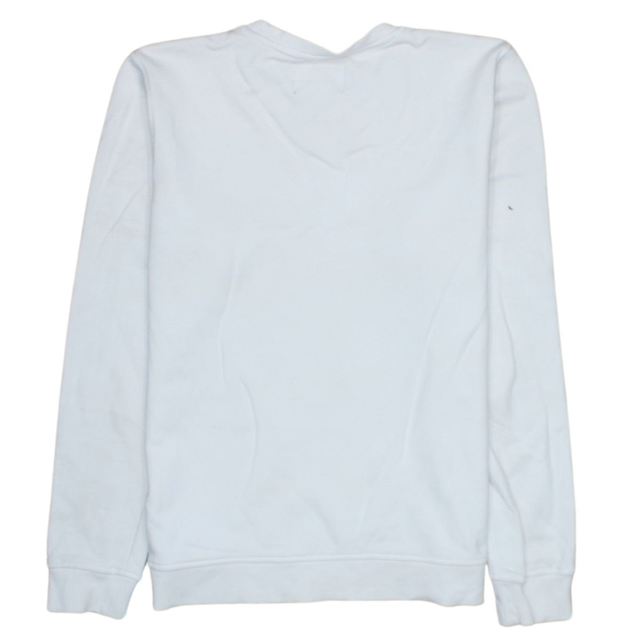 Bondelid Women's White Crew Neck Pullover Sweatshirt Size S
