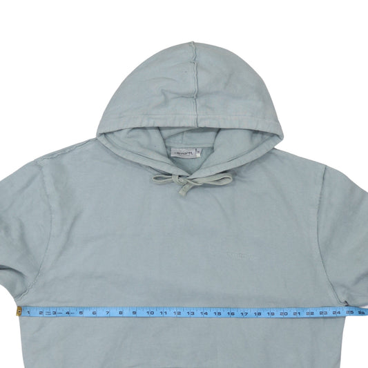 Carhartt Men's Blue Cotton Pullover Hoodie Size L