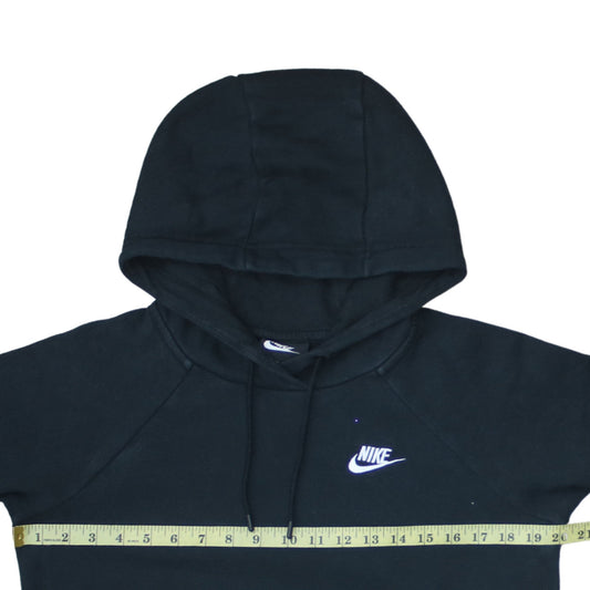 Nike Men's Black XS Pullover Hoodie Fleece Logo Sportswear