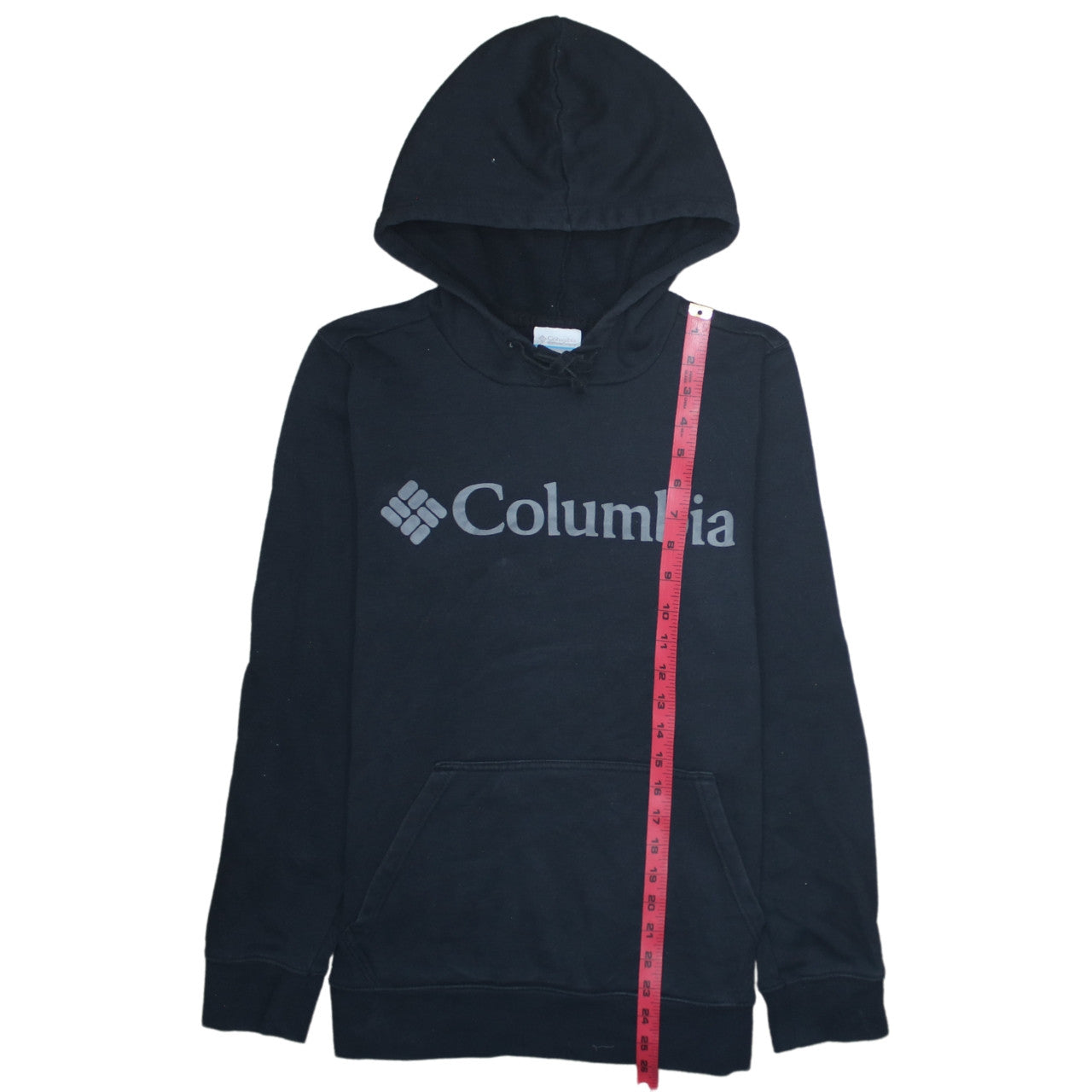 Columbia Men's Black XS Pullover Fleece Hoodie Outdoor Logo