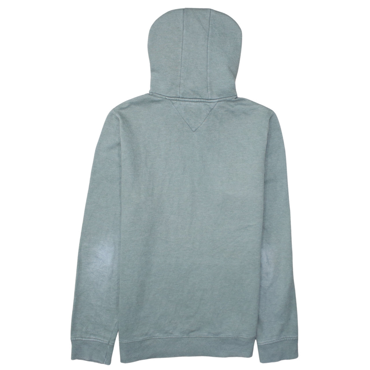 Tommy Hilfiger Denim Men's Green Pullover Hoodie M Cotton Blend