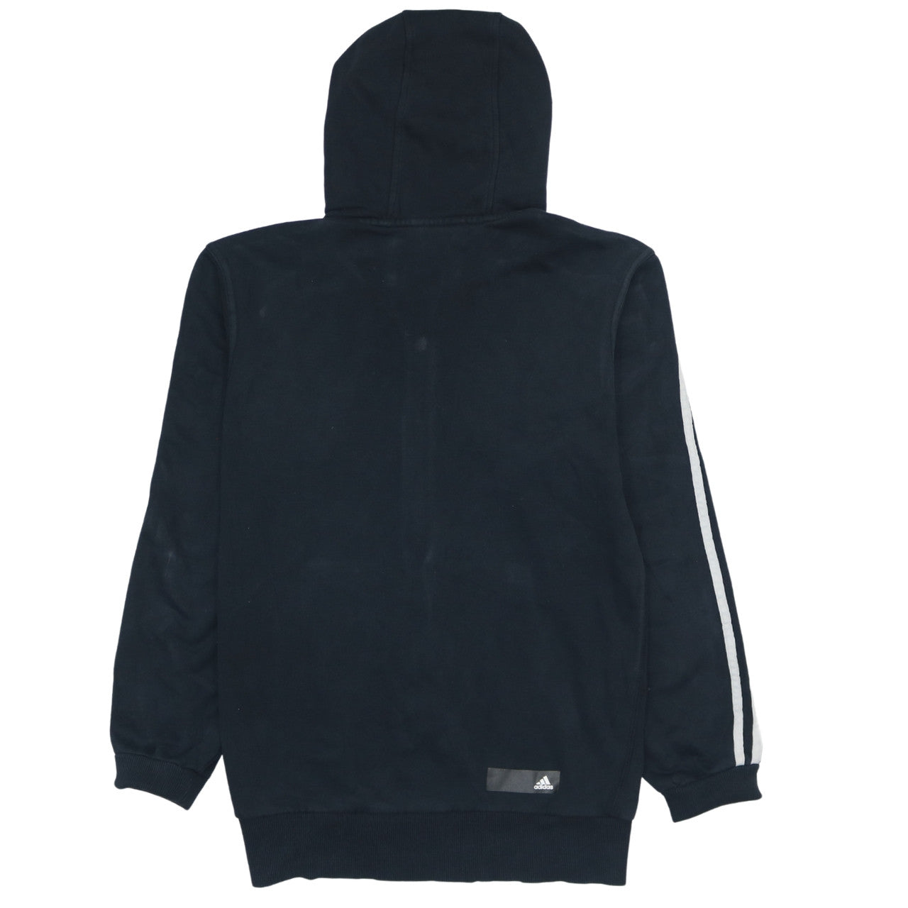 Adidas Men's Black Full Zip Hoodie Small Sports Fleece