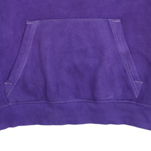 Calvin Klein Jeans Men's Purple Pullover Hoodie Size M Logo Design
