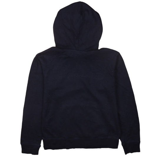 Champion Boys Navy Pullover Hoodie L Logo Embroidered Casual