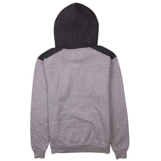 FILA Men's Grey Pullover Hoodie XS Logo Fleece Sports Sweatshirt