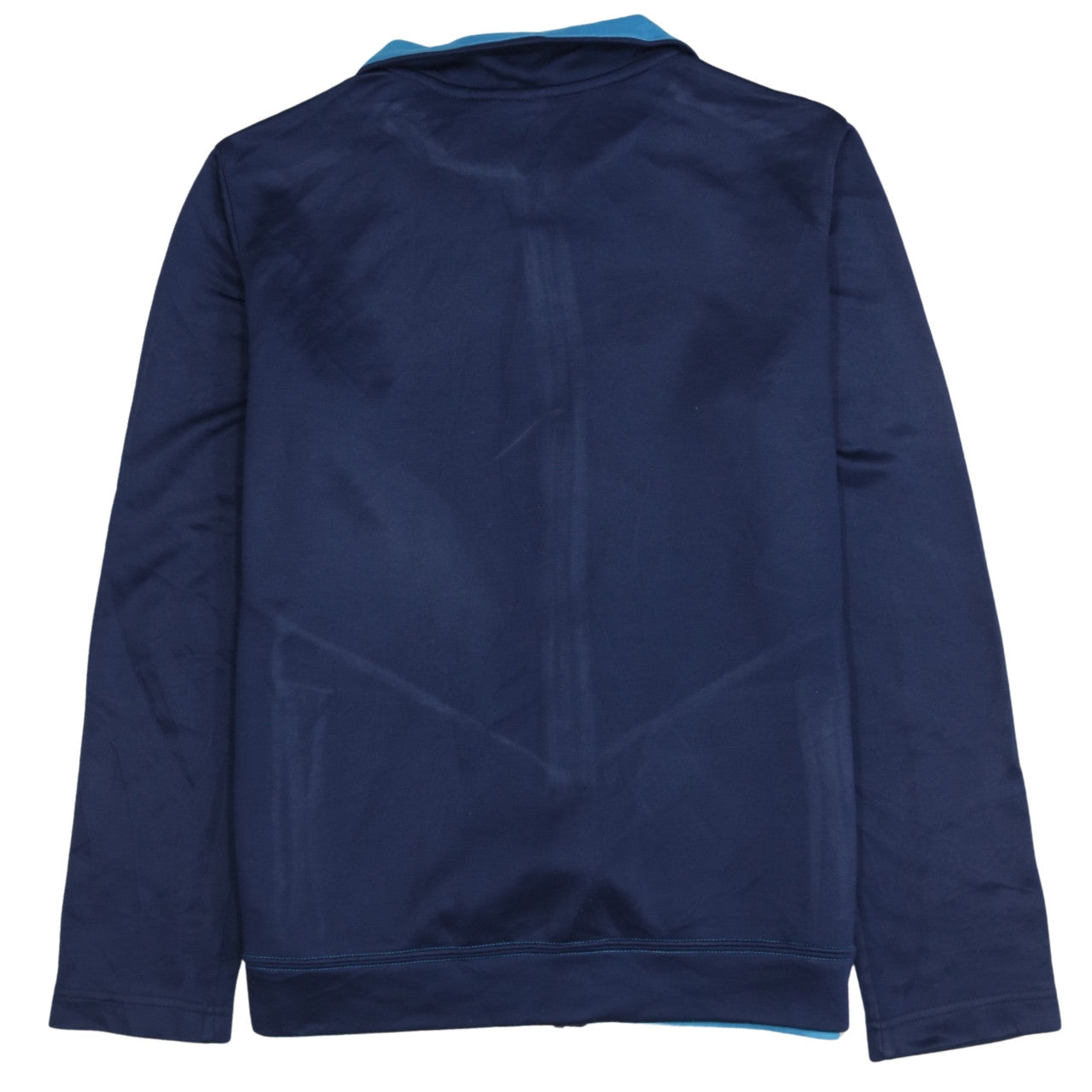 Nike Boys Blue Full Zip Colourblock Sweatshirt XL 158cm