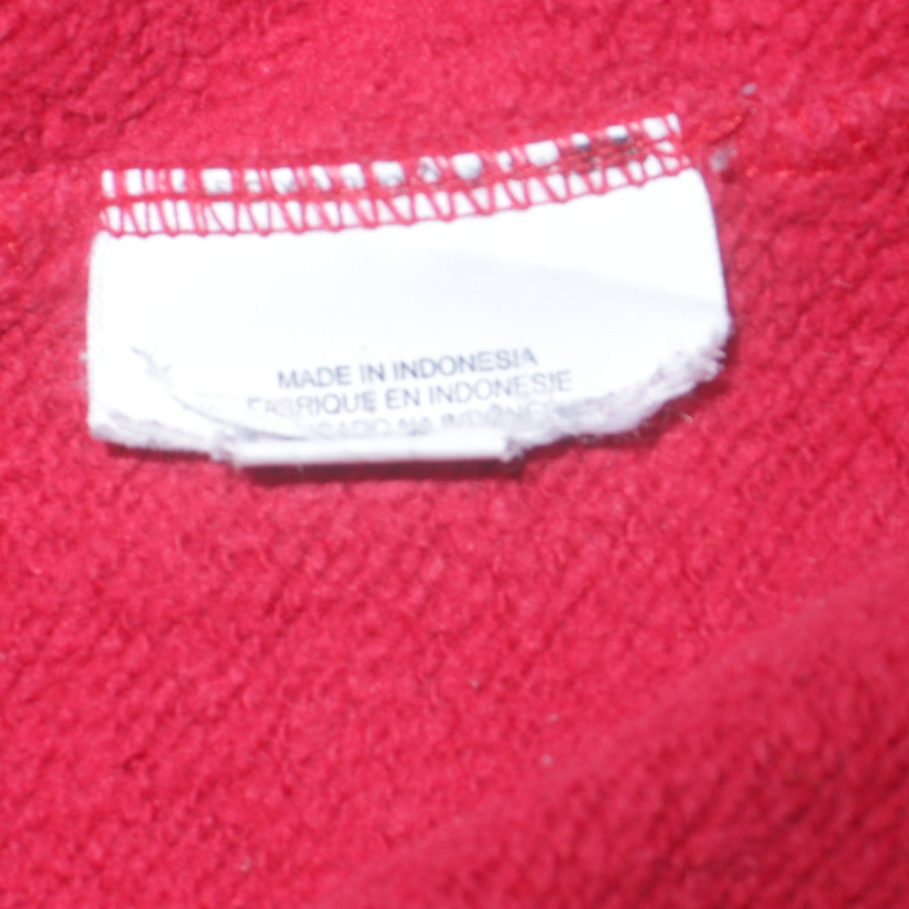 Nike Men's Red FCT Logo Crew Neck Pullover Sweatshirt Size S