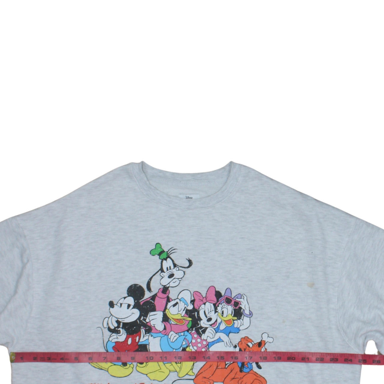 Primark Disney 100 Women's Grey Mickey & Friends Sweatshirt M 12/14