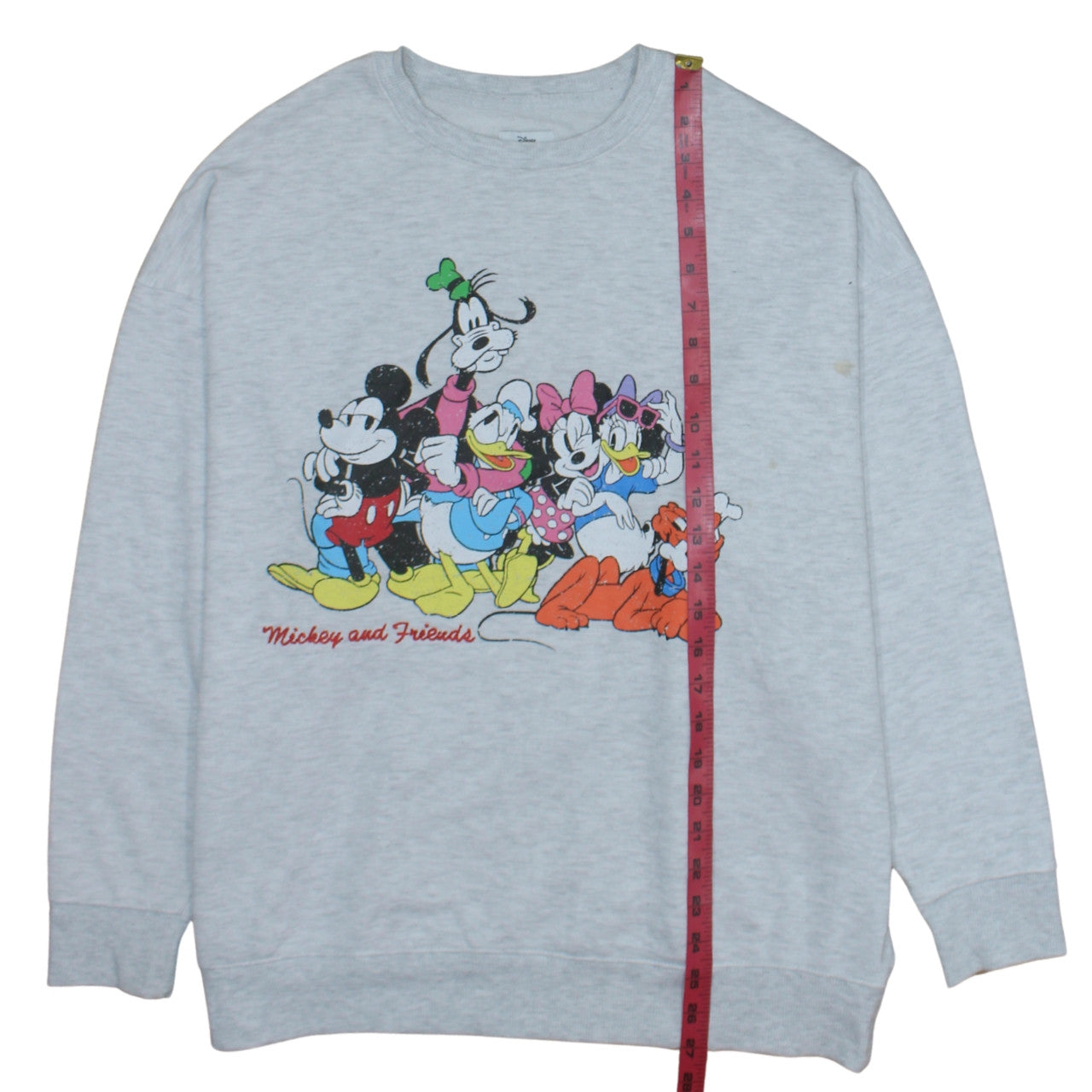 Primark Disney 100 Women's Grey Mickey & Friends Sweatshirt M 12/14