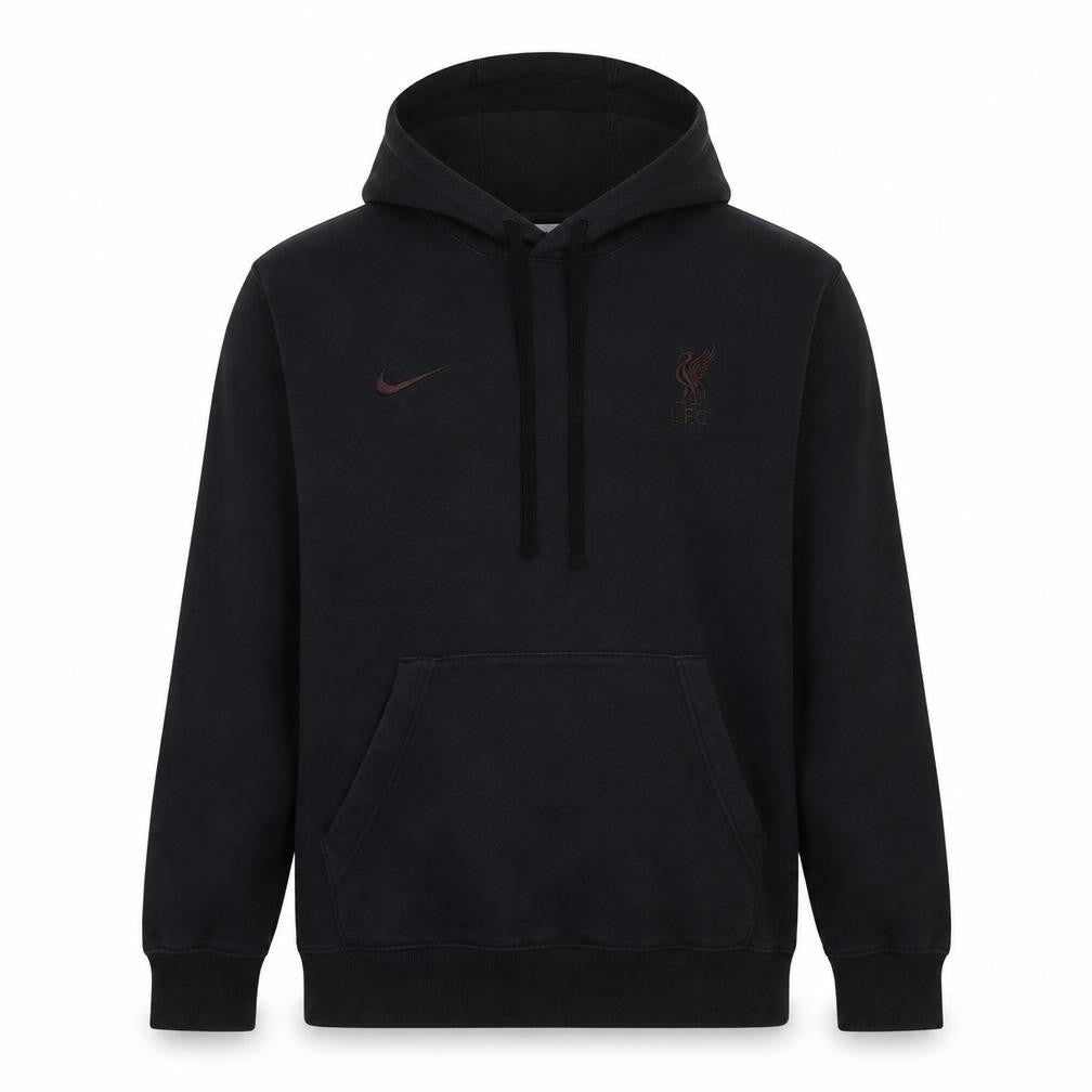 Nike Men's Black LFC Pullover Hoodie Medium Hooded Sweatshirt