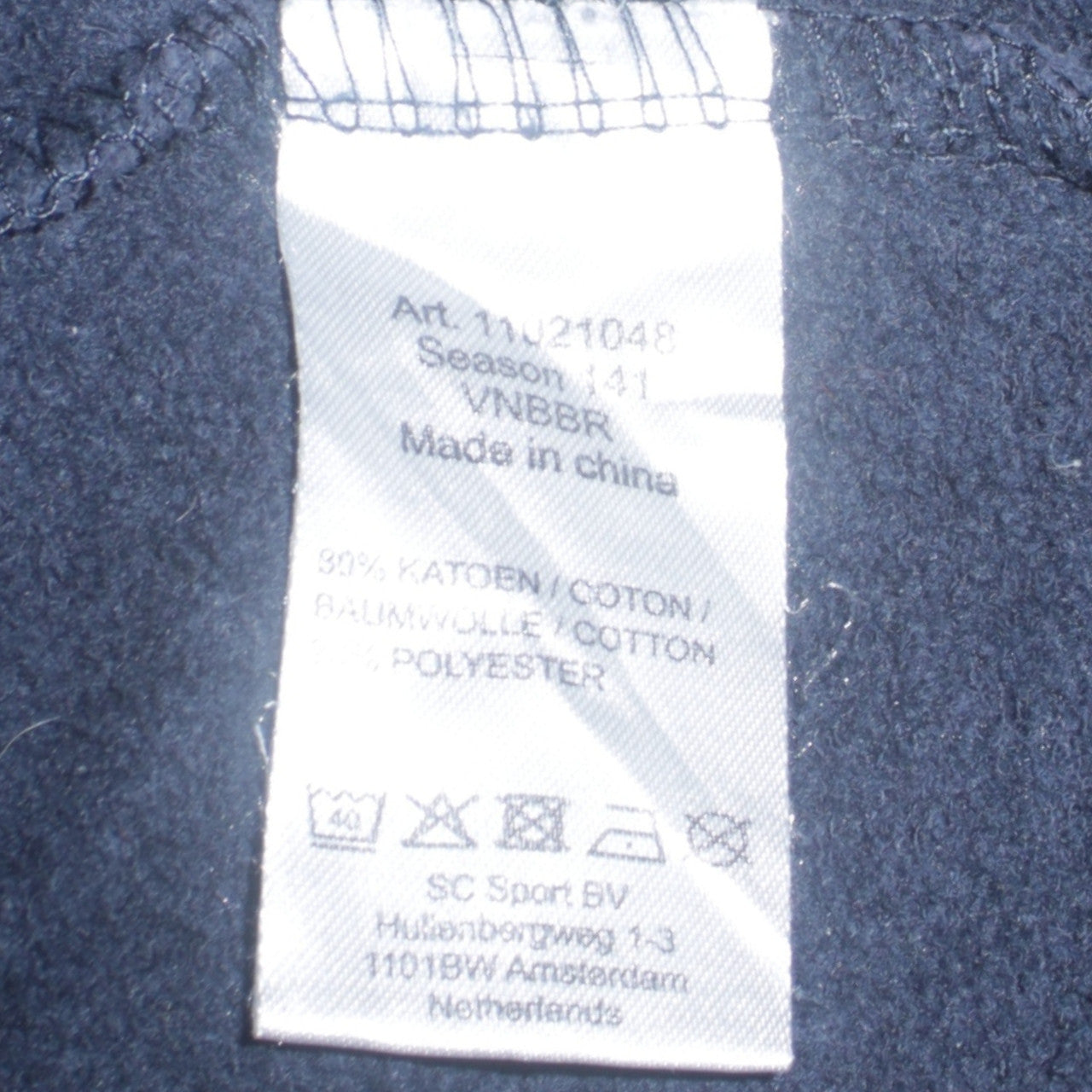 Champion Men's Blue XL Full Zip Hoodie Sweatshirt