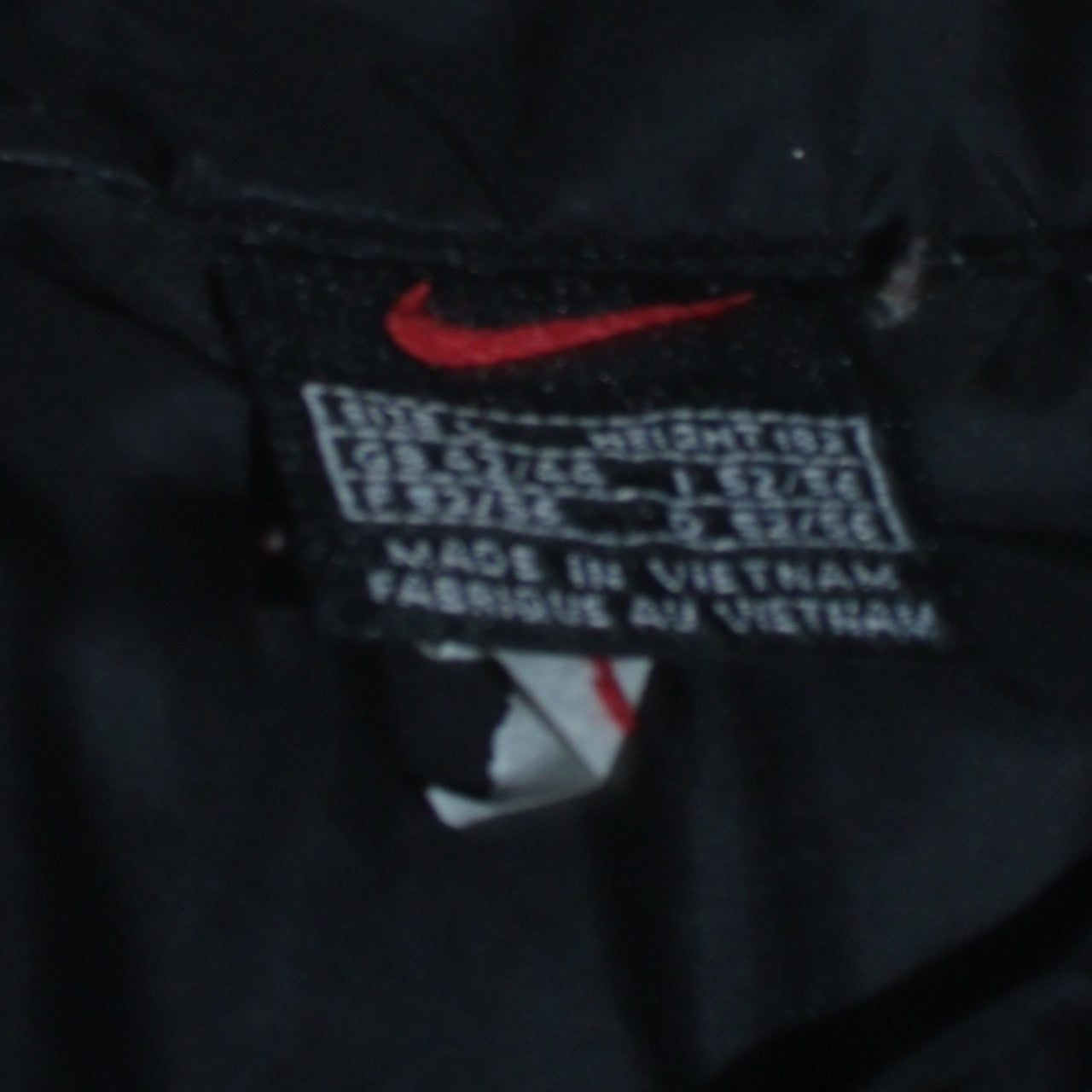 Nike Mens Black L Full Zip Logo Winter Softshell Jacket