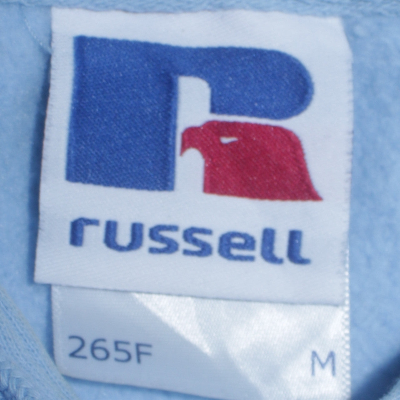 Russell Women’s Blue Pullover Hoodie Size M Cotton Blend