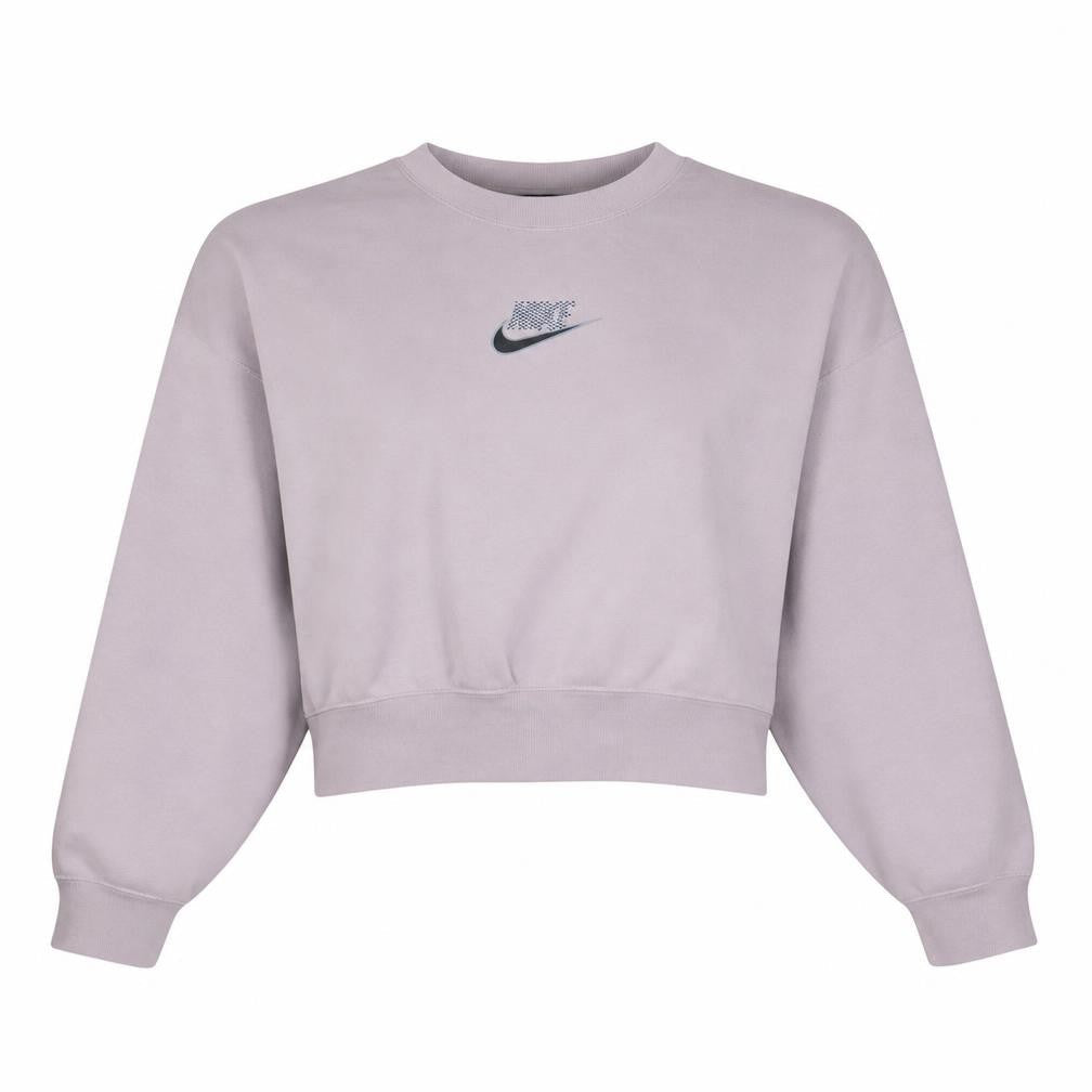Nike Women's Lilac Crew Neck Pullover Sweatshirt XS