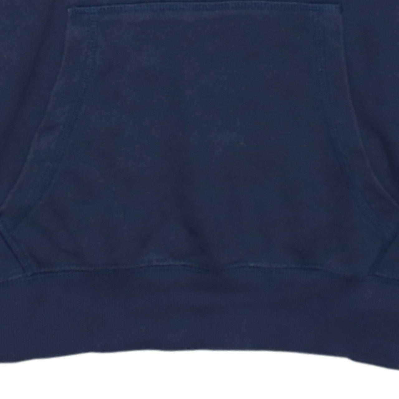 Champion Women's Navy Blue Medium Pullover Hoodie with Logo